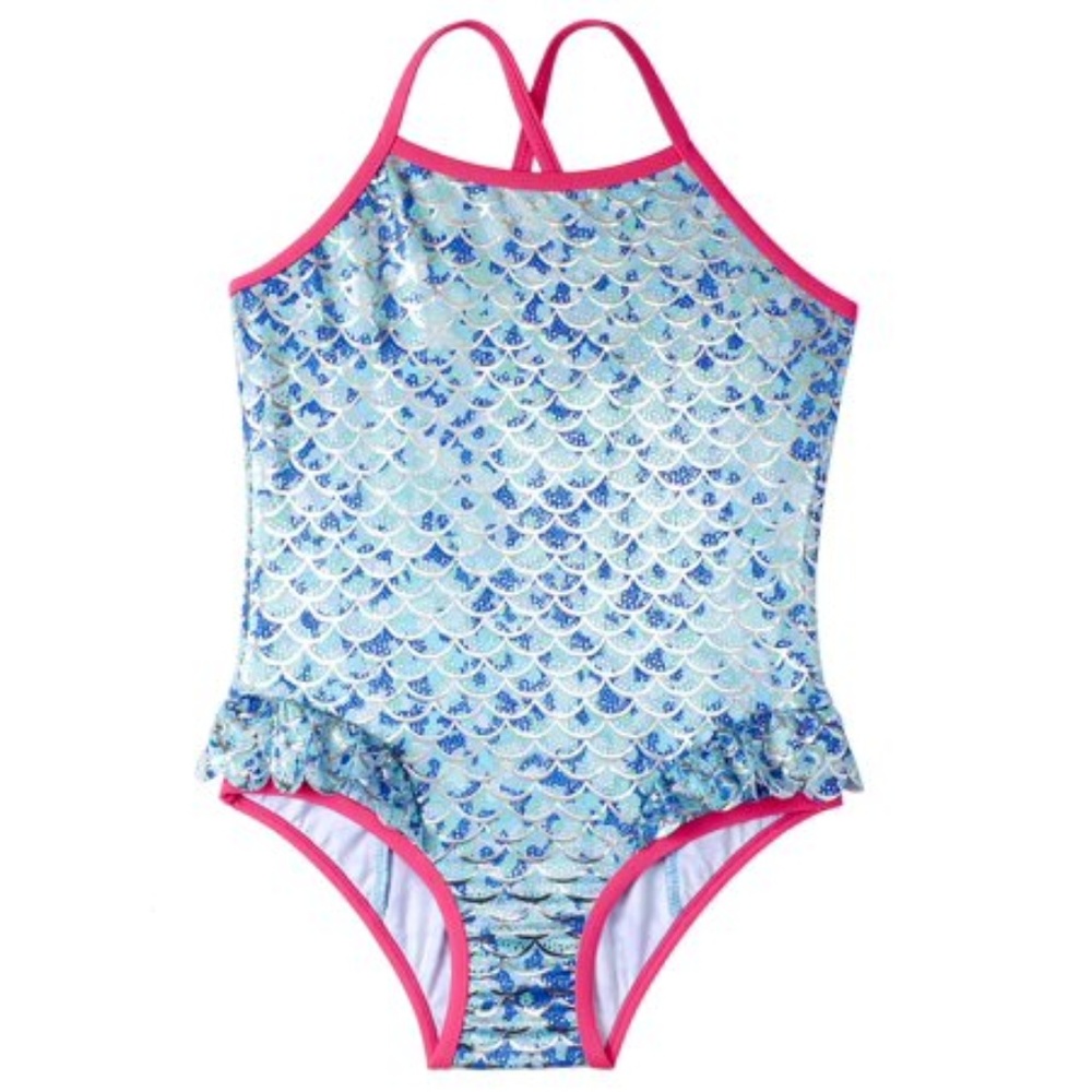 NEW NWT Toddler girl mermaid swimwear 2T